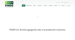 Desktop Screenshot of pindosa.com.ar